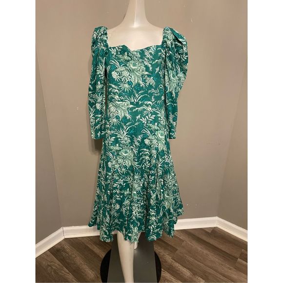 MILLE Penelope Dress in Jade Paradise - Picture 4 of 8